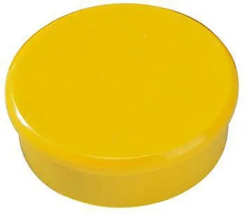DAHLE Haftmagnet 95538-21464 38mm gelb 10 St./Pack.