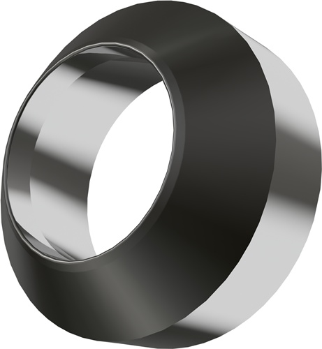 Scarfing-Schneidring ISO PSR0-R6.5:S45 Rohrinnen-D. 21mm Farbe Silber PRAMET