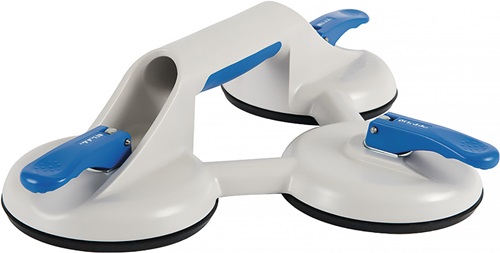 Saugheber Trgf.90kg Kopf-D.120mm 3 Köpfe Ku.VERIBOR®