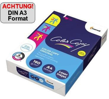 Color Copy Kopierpapier 2100005109 DIN A3 160g weiß 250 Bl./Pack.