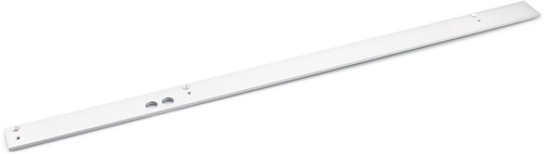 Montageplatte f.R-Gleitschiene silber GEZE