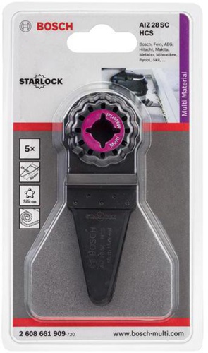 Bosch Fugenschneider HCS AIZ 28 SC B.28mm L.50mm HCS 5er Pack 
