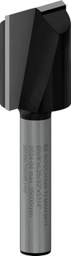 Bosch Nutfräser PRO D.15,9mm Arbeits-L.20mm Schaft 6,35mm
