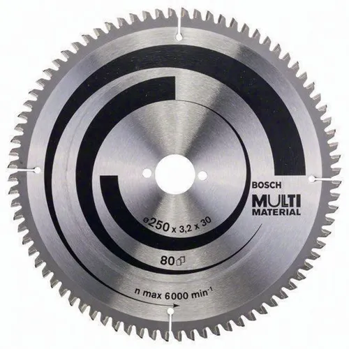 Bosch Kreissägeblatt AD 250mm Z.80 HLTCG Schnitt-B.3,2mm