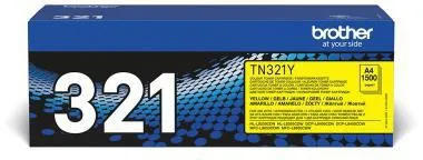 Brother Toner TN321Y 1.500Seiten gelb