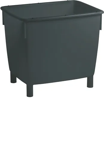 Leichtbaubehälter L945xB725xH830mm PE (HDPe) basaltgrau CRAEMER