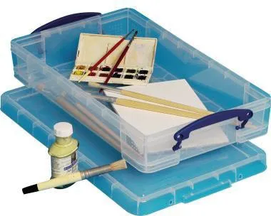 Really Useful Box Aufbewahrungsbox 6C 46,5x8,5x27cm 6l transparent