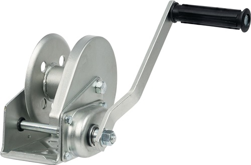 Seilwinde BHW-1200 Seil-D.5mm Seilaufnahme 20m m.20m Seil verz.PLANETA