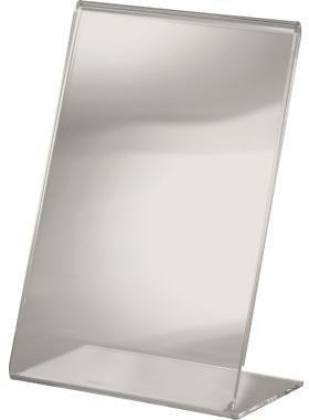 SIGEL Tischaufsteller TA214 DIN A6 106x155mm L-Form Acryl glasklar