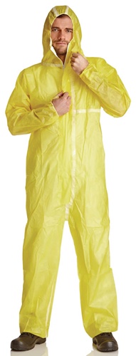 Chemikalienschutzoverall ProSafe® 4 Gelb PSA-Kategorie III DS SafetyWear