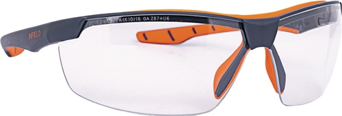 Schutzbrille Flexor Plus EN 166 Polycarbonat INFIELD SAFETY