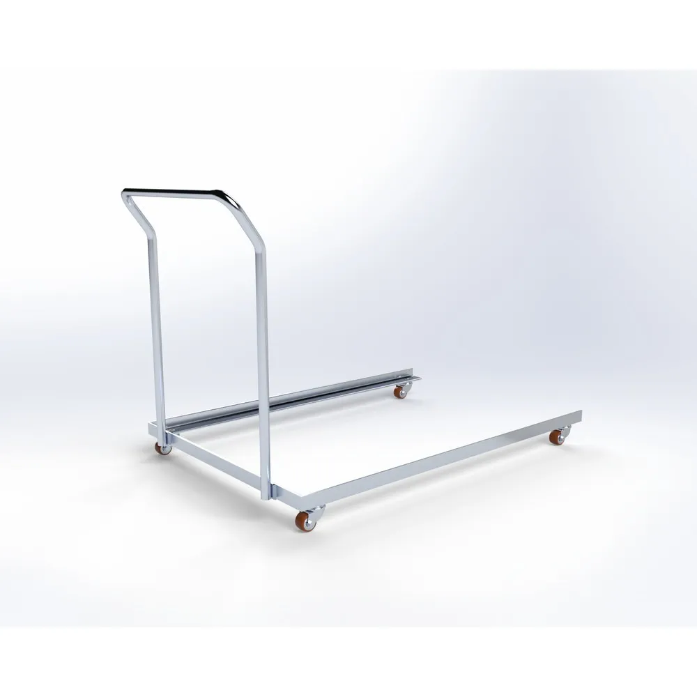 HEMMDAL Logistikroller, verzinkt, TK 450 kg, für Paletten 1.200 x 800 mm