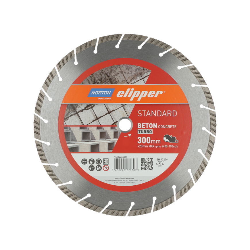 Norton Clipper Diamantscheibe STANDARD BETON TURBO