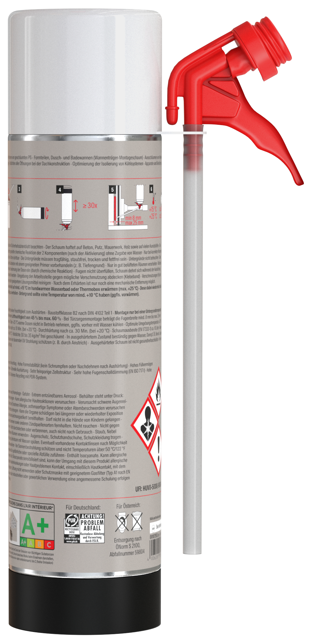 fischer Schnellschaum PU 2K 400 Premium B2