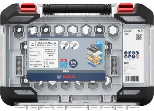 Bosch Lochsägen-Set PRO Multi Material PC Plus 14tlg. D.20-76mm Arbeits-L.44mm