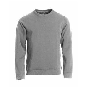 CLIQUE Sweatshirt Classic Roundneck, grau-meliert,  2XL