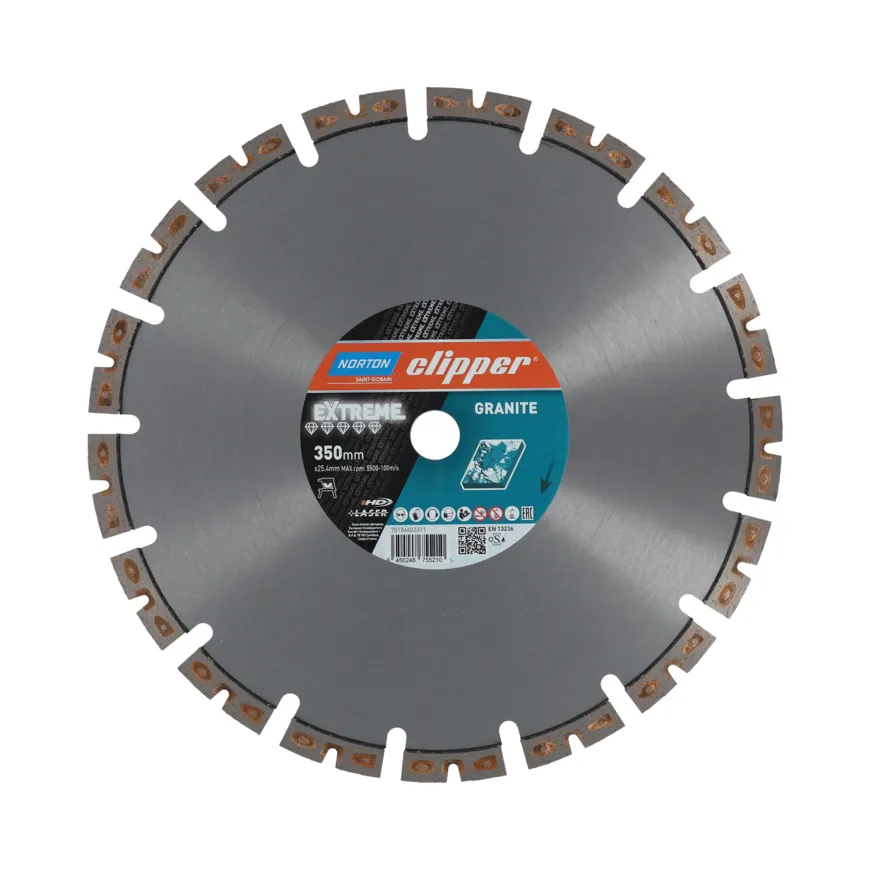Norton Clipper Diamantscheibe EXTREME GRANITE
