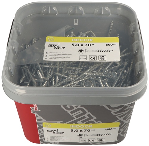 Senkkopfschraube TX-Drive Stahl verzinkt Teilgewinde DYNAPLUS