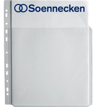 Soennecken Combi-Prospekthülle 1601 DIN A4 PP transparent 5 St./Pack.