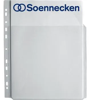 Soennecken Combi-Prospekthülle 1601 DIN A4 PP transparent 5 St./Pack.