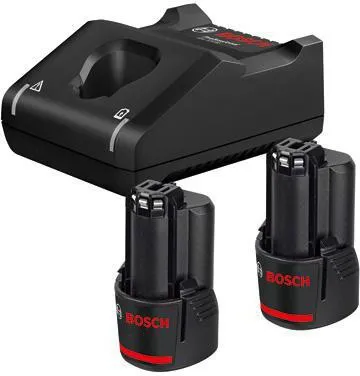 Bosch Akku-Set Spannung 12V Kap.2Ah m.2Akkus/Ladegerät