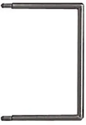 Leitz Stecker 17210095 85x60mm sw 50 St./Pack.