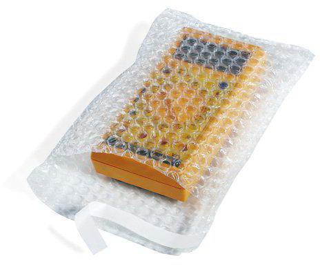 Luftpolsterbeutel Maße 250x350+50mm S.100µ Transparent SK-Verschluss TRANSPAK