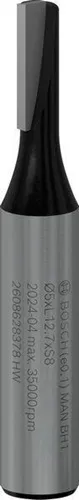 Bosch Nutfräser Standard for Wood Arbeits-L.12,7mm D.5mm L.51mm Schaft 8mm