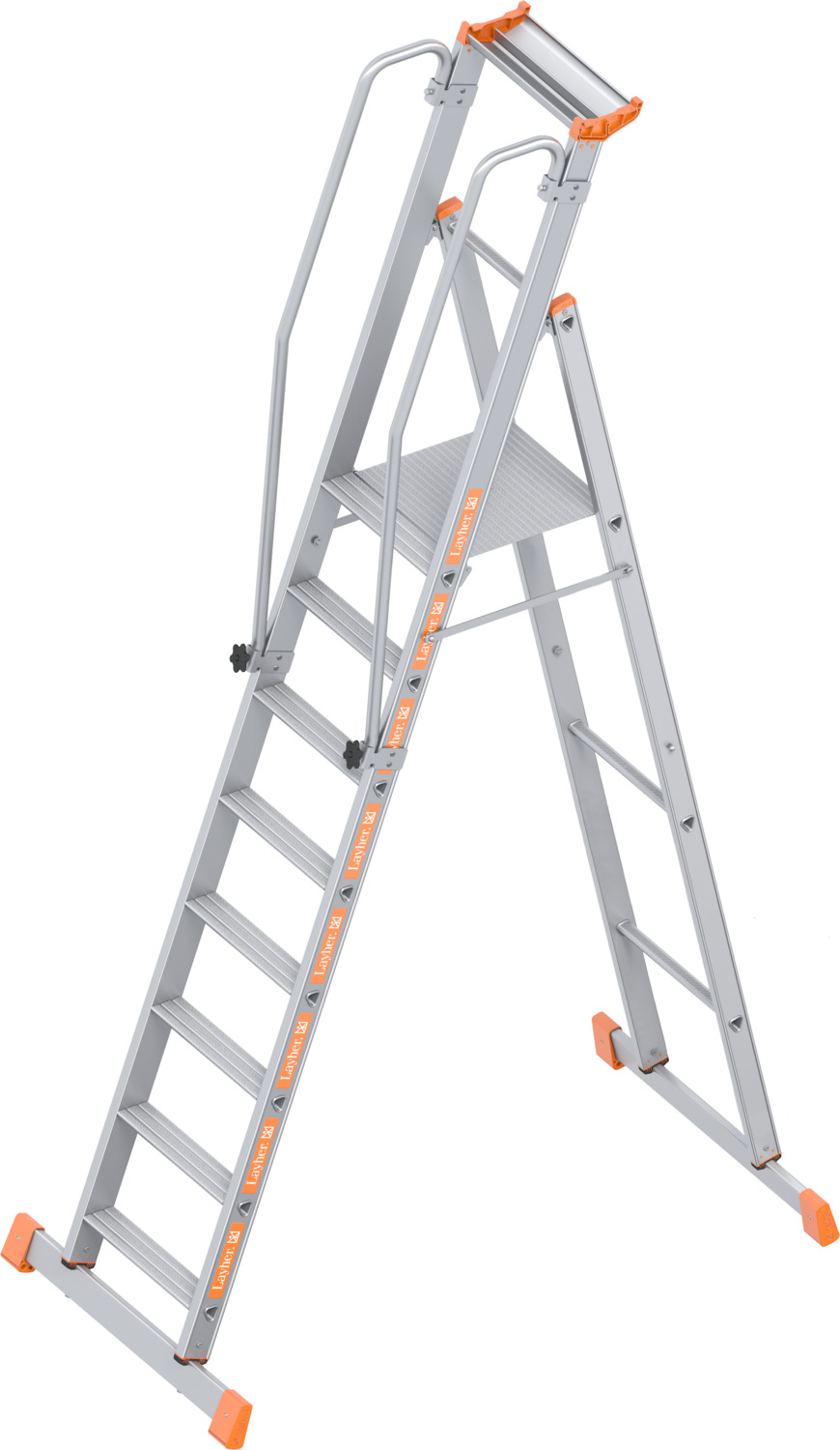 Layher Plattformleiter TOPIC 1074 8 Stufen