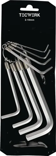 Winkelschraubendrehersatz 8-tlg.Ku.-Tasche SW 2-10mm TW