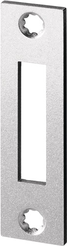 Flachschließbl.S412 silber ktg.Stulp-B.24mm BKS