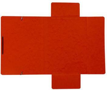 Soennecken Eckspanner 1475 DIN A4 3Klappen und Gummizug orange