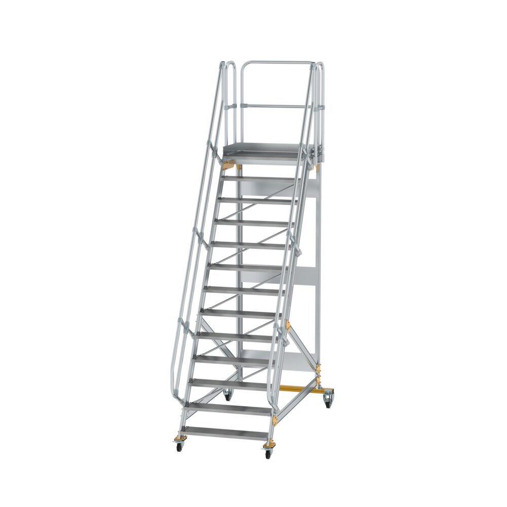 MUNK Plattformtreppe Aluminium,Stahl verzinkt