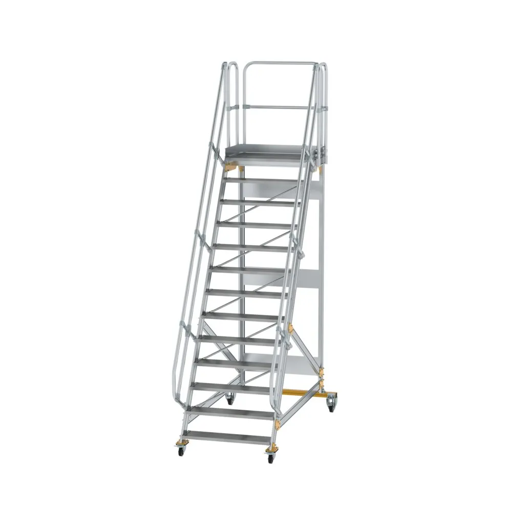 MUNK Plattformtreppe Aluminium,Stahl verzinkt