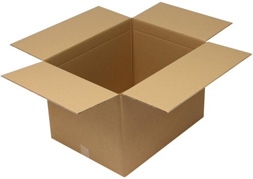 Faltkarton 2-wellig Maße 600x450x400mm A2 Qualität 2.30BC braun TRANSPAK