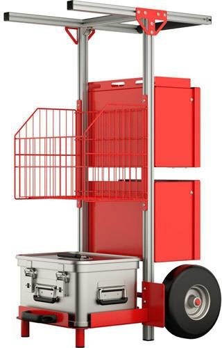 MUNK SafeCaddy® "Brandschutz" ohne/mit Beladung