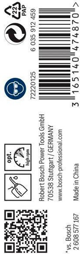 Bosch Metallbohrer PRO Metal Arbeits-L.39mm D.3,4mm L.70mm 10St.
