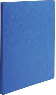 Exacompta Aktendeckel 11505H A4 Rücken gerillt blau