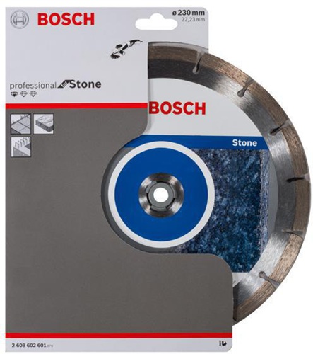 Bosch Diamanttrennscheibe Standard for Stone D.230mm Bohrungs-D.22,23mm gesintert