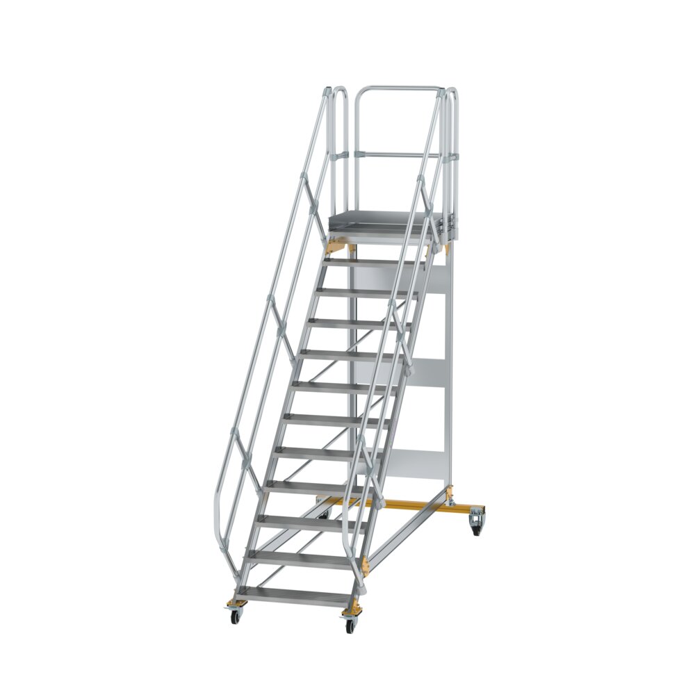 MUNK Plattformtreppe Aluminium,Stahl verzinkt