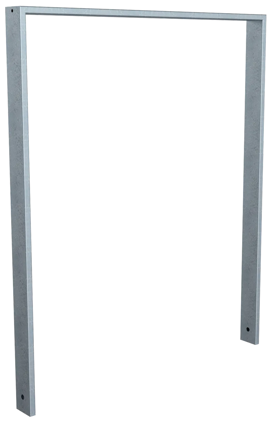 Ahnlehnbügel aus Stahlrohr 80 x 20 mm