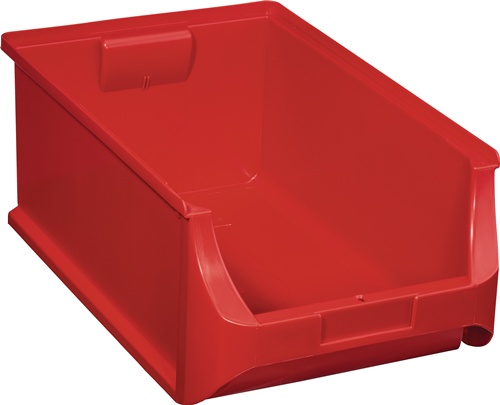 Sichtlagerkasten Profi-Plus L500xB310xH200mm PP rot ALLIT