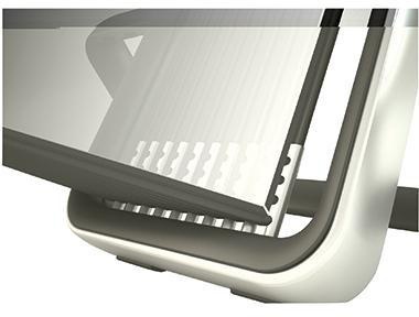 DJOIS Sichttafelständer VEO 744107 DIN A4 sw +10Sichttafeln