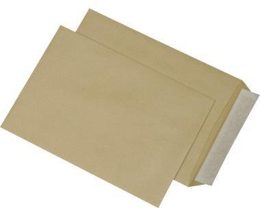 Versandtasche MAILmedia DIN C5 162 x 229 mm (B x H) Natronpapier 100 % recycelt ohne Fadenverstärkung braun 500 St./Pack. MAILMEDIA