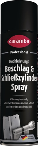Beschlag- u.Schließzylinderspray 500ml Spraydose CARAMBA