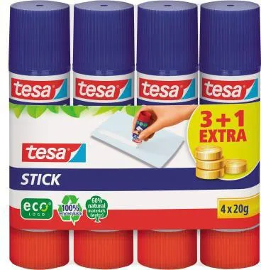 tesa Klebestift ecoLogo 57088-00200 20g 4 St./Pack.