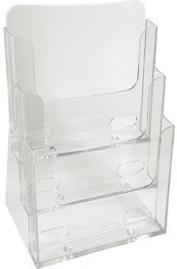 Exacompta Prospekthalter 74158D 3Fächer A4
