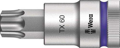 Steckschlüsseleinsatz 8767 C HF TORX® 1/2 Zoll T60 L.60mm WERA