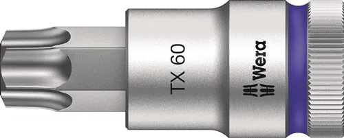 Steckschlüsseleinsatz 8767 C HF TORX® 1/2 Zoll T60 L.60mm WERA