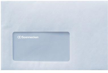 Soennecken Briefhülle 2913 C6 75g mF sk hf weiß 1.000 St./Pack.
